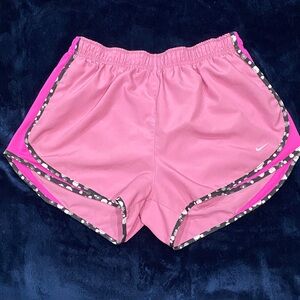 Nike Women's Athletic Shorts in Pink and Black